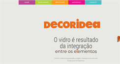 Desktop Screenshot of decoridea.com.br