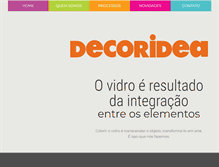 Tablet Screenshot of decoridea.com.br